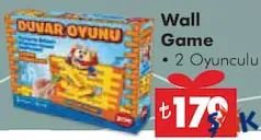 WALL GAME fiyat ve kampanya bilgisi